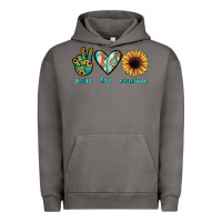 Pigment Tornado peace love sunshine Urban Hoodie - JahusDesignShop