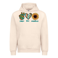 Sandshell peace love sunshine Urban Hoodie - JahusDesignShop