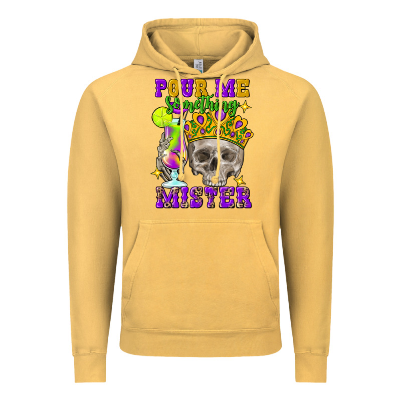 Skull Pour Me Something Mister Vintage Hoodie by FaDigitalArtStudio | Teevron