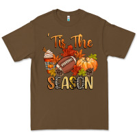 Cacao tis the season football Premium Tee - CowGirlArtShop