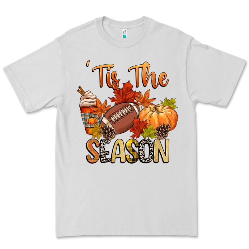 Tis The Season Football Premium Tee by CowGirlArtShop | Teevron