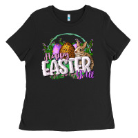 Happy Eashappy Easter Y'all Easter Day Ladies Tee | Teevron