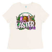Bone happy easHappy Easter y'all Easter Day Ladies Tee - CowGirlArtShop