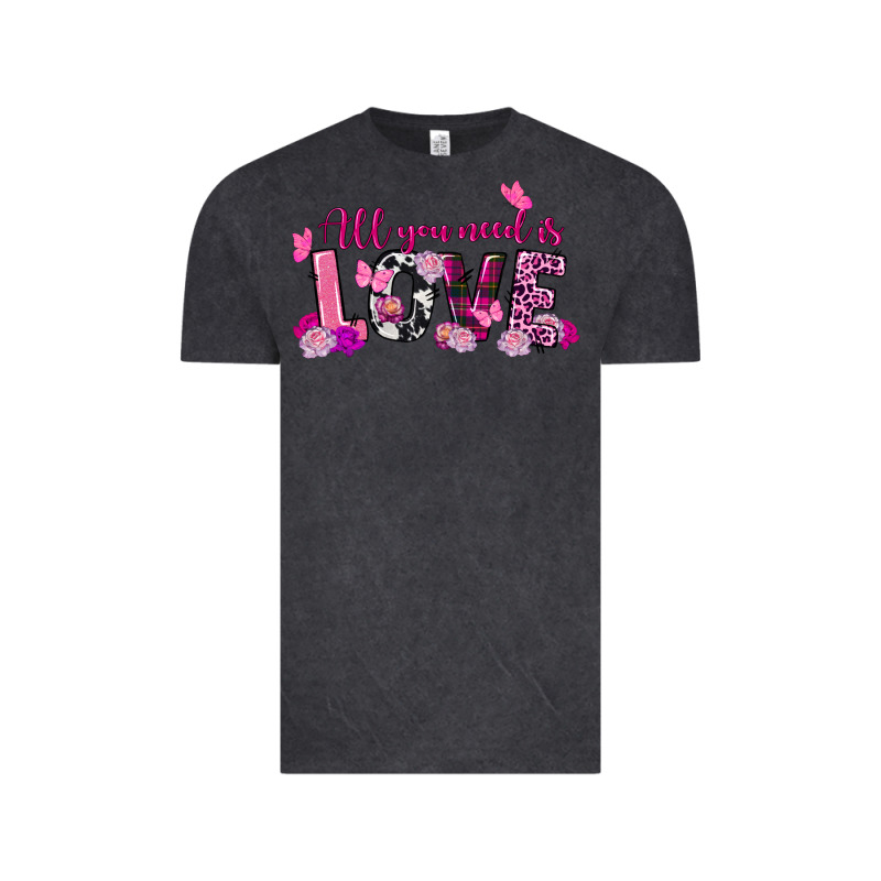 All You Need Is Love Valentine's Day Vintage Tee by FaDigitalArtStudio | Teevron