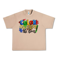 Burro Color outside the lines Urban Heavy Tee - FaDigitalArtStudio