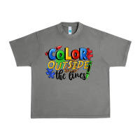 Tornado Color outside the lines Urban Heavy Tee - FaDigitalArtStudio