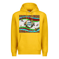 Lemon winter blessings leopard Premium Hoodie - LillyAllenDesigns