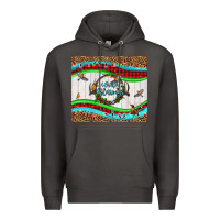 Smoke winter blessings leopard Premium Hoodie - LillyAllenDesigns