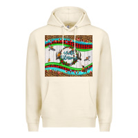 Tofu winter blessings leopard Premium Hoodie - LillyAllenDesigns
