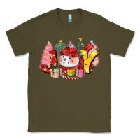 Army Green joy snowman Classic Tee - CowGirlArtShop