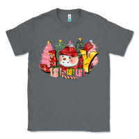 Charcoal Heather joy snowman Classic Tee - CowGirlArtShop