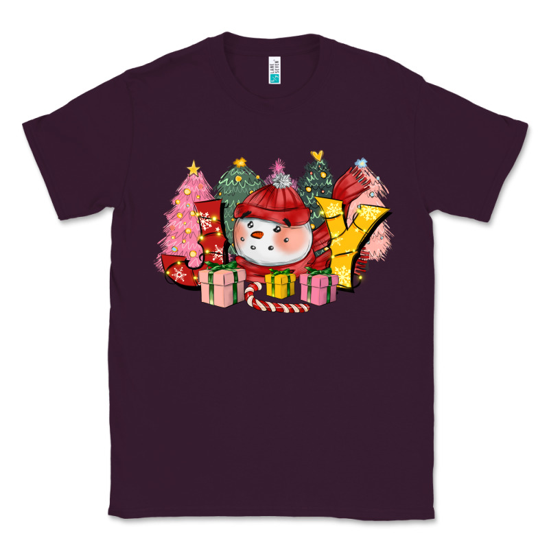 Joy Snowman Classic Tee by CowGirlArtShop | Teevron