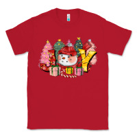 Red joy snowman Classic Tee - CowGirlArtShop