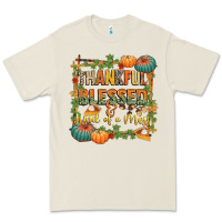 Bone thankful blessed and kind of a mess Premium Tee - CowGirlArtShop