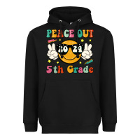 Black peace out 2024 5th grade Heavyweight Hoodie - JahusDesignShop