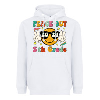 White peace out 2024 5th grade Heavyweight Hoodie - JahusDesignShop