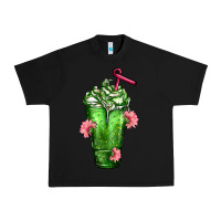 Black Western Cactus Cold Frappe Urban Heavy Tee - FaDigitalArtStudio