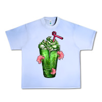 Grape Ice Western Cactus Cold Frappe Urban Heavy Tee - FaDigitalArtStudio