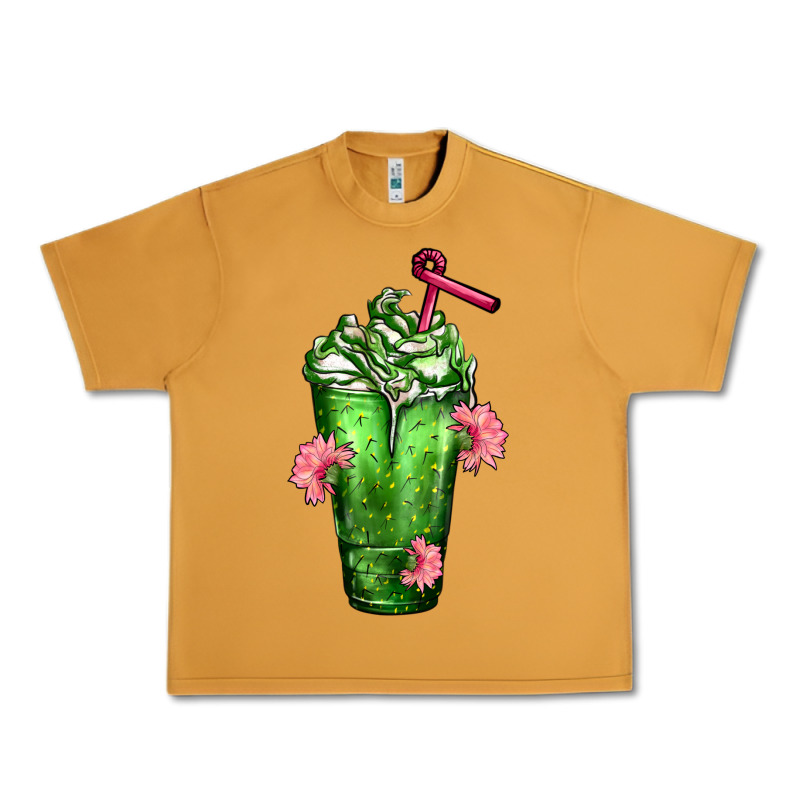 Western Cactus Cold Frappe Urban Heavy Tee by FaDigitalArtStudio | Teevron