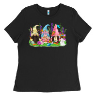Black Easter gnomes Easter Day Ladies Tee - CowGirlArtShop