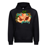 Black just peachy 2 Urban Hoodie - JahusDesignShop