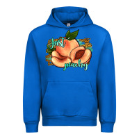 Cobalt just peachy 2 Urban Hoodie - JahusDesignShop