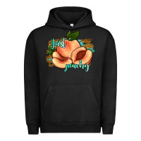 Pigment Black just peachy 2 Urban Hoodie - JahusDesignShop