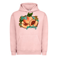 Pigment Salmon just peachy 2 Urban Hoodie - JahusDesignShop