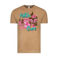 Vintage Camel Faith hope cure Breast Cancer Vintage Tee - FaDigitalArtStudio
