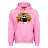 Fuchsia Pink just look at it vintage funny for men women and family t shirt Urban Hoodie - baoMotion