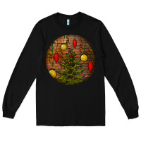 Black christmas Long Sleeve Tee - BundleAndBundleShop