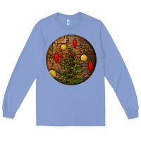 Colony Blue christmas Long Sleeve Tee - BundleAndBundleShop