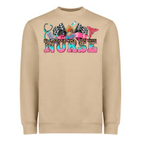 Mushroom nurse with race and  equipment Heavyweight Sweatshirt - AdoDesignShop