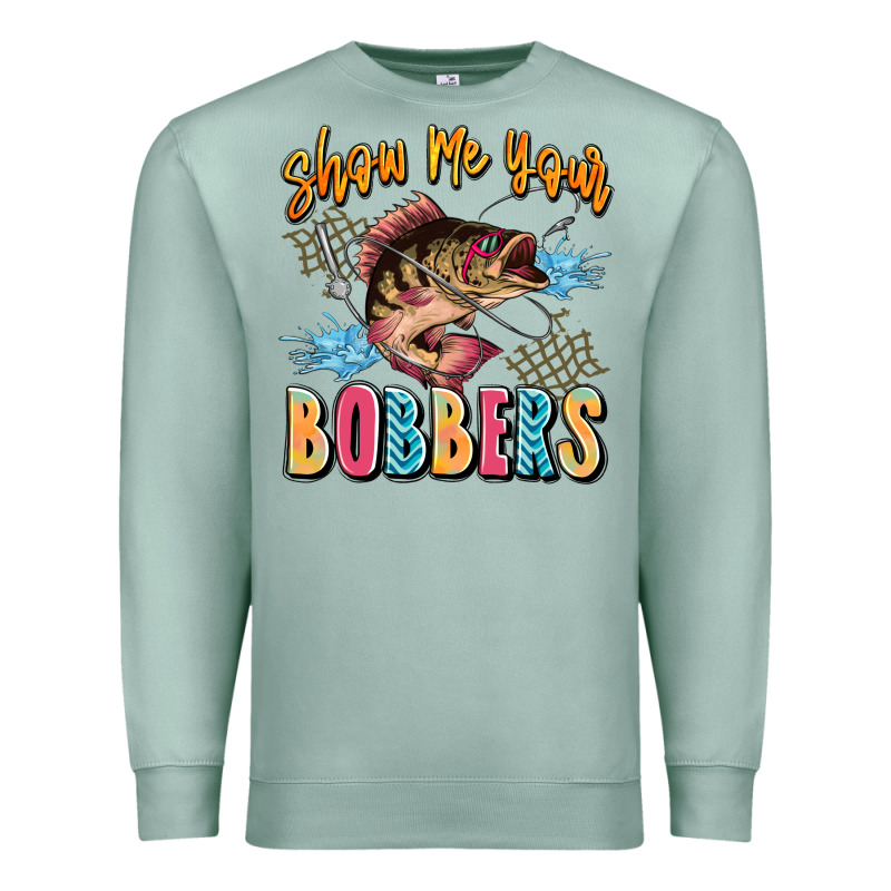 Show Me Your Bobbers Premium Sweatshirt by JahusDesignShop | Teevron