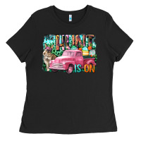 Black The hunt is on Easter Day Ladies Tee - CowGirlArtShop