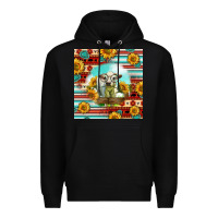 Black Charolais Calf Gemstone Premium Hoodie - LillyAllenDesigns