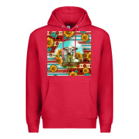 Cardinal Charolais Calf Gemstone Premium Hoodie - LillyAllenDesigns