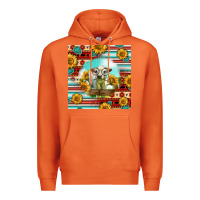 Carrot Charolais Calf Gemstone Premium Hoodie - LillyAllenDesigns