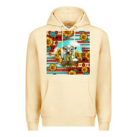 Pina Colada Charolais Calf Gemstone Premium Hoodie - LillyAllenDesigns
