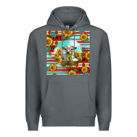 Rock Charolais Calf Gemstone Premium Hoodie - LillyAllenDesigns