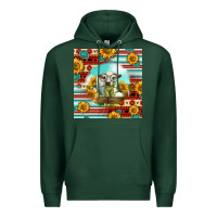 Sports Green Charolais Calf Gemstone Premium Hoodie - LillyAllenDesigns