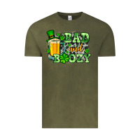 Vintage Olive St. Patrick's Bad and boozy Vintage Tee - OliviaCreatesArt