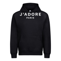 Black j adore paris Urban Hoodie - baoMotion