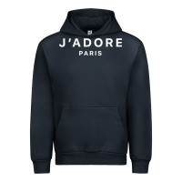 Navy j adore paris Urban Hoodie - baoMotion