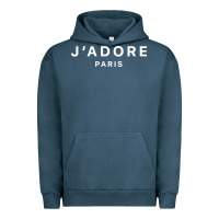 Pigment Midnight Navy j adore paris Urban Hoodie - baoMotion