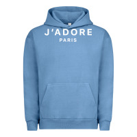 Pigment Pebble Blue j adore paris Urban Hoodie - baoMotion