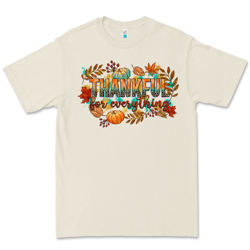 Thankful For Everything Premium Tee by CowGirlArtShop | Teevron