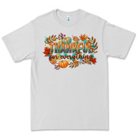 Dove Grey thankful for everything Premium Tee - CowGirlArtShop