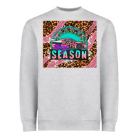 Heather Grey pink racing car Heavyweight Sweatshirt - AdoDesignShop