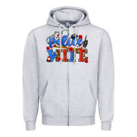 Heather Grey police wife Zipper Hoodie - AdoDesignShop